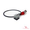 DT-Compatible 4-Pin Female to DIN Valve Form A Cable, LED + Suppression, 18 AWG PUR, 0.6 m (view 5)