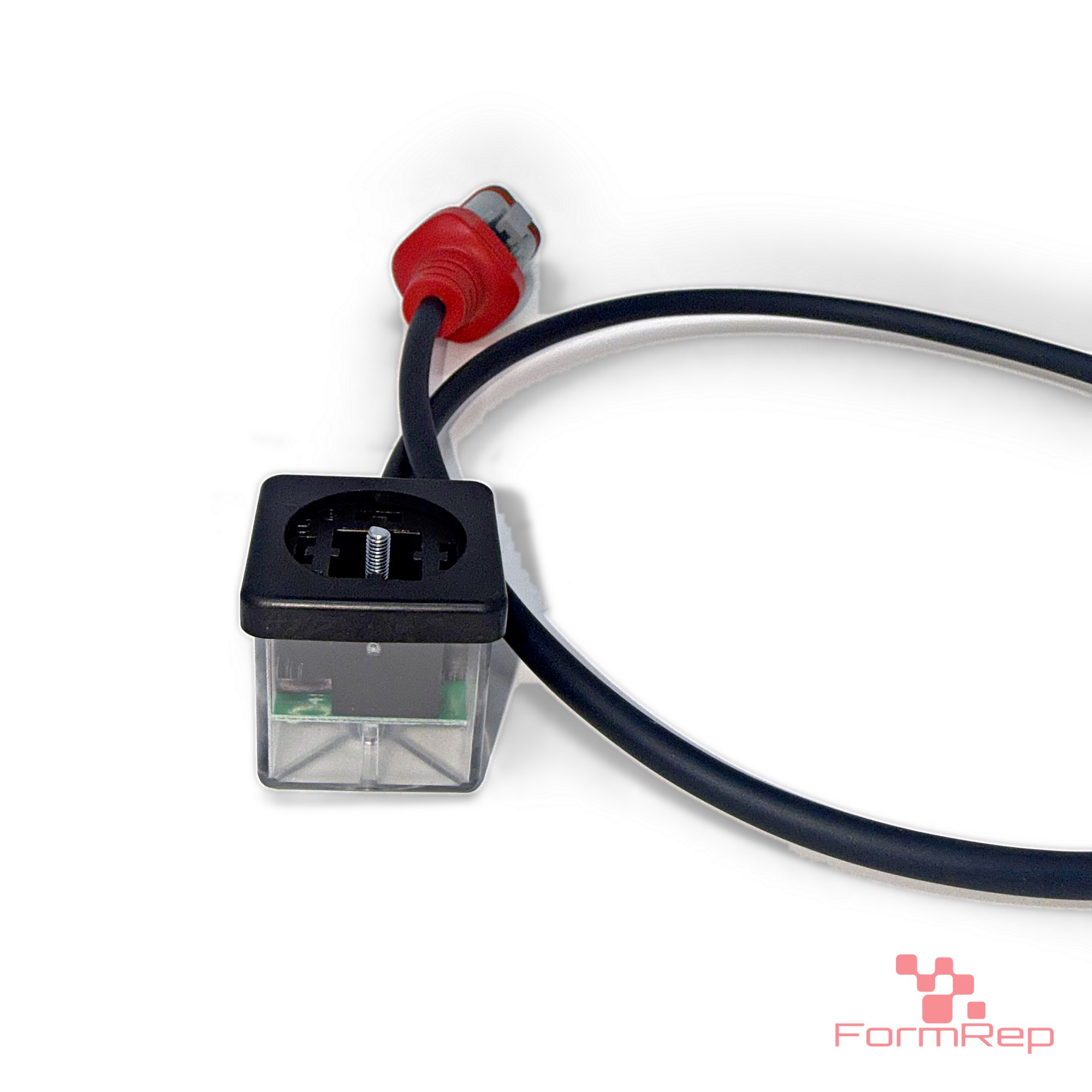 DT-Compatible 4-Pin Female to DIN Valve Form A Cable, LED + Suppression, 18 AWG PUR, 0.6 m (view 7)
