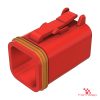 Open end and silicone seal of the Socket Lock 6-pin DT-style sealing plug