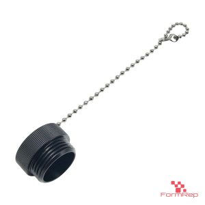 7/8" Protective Cap with Chain, Male Thread