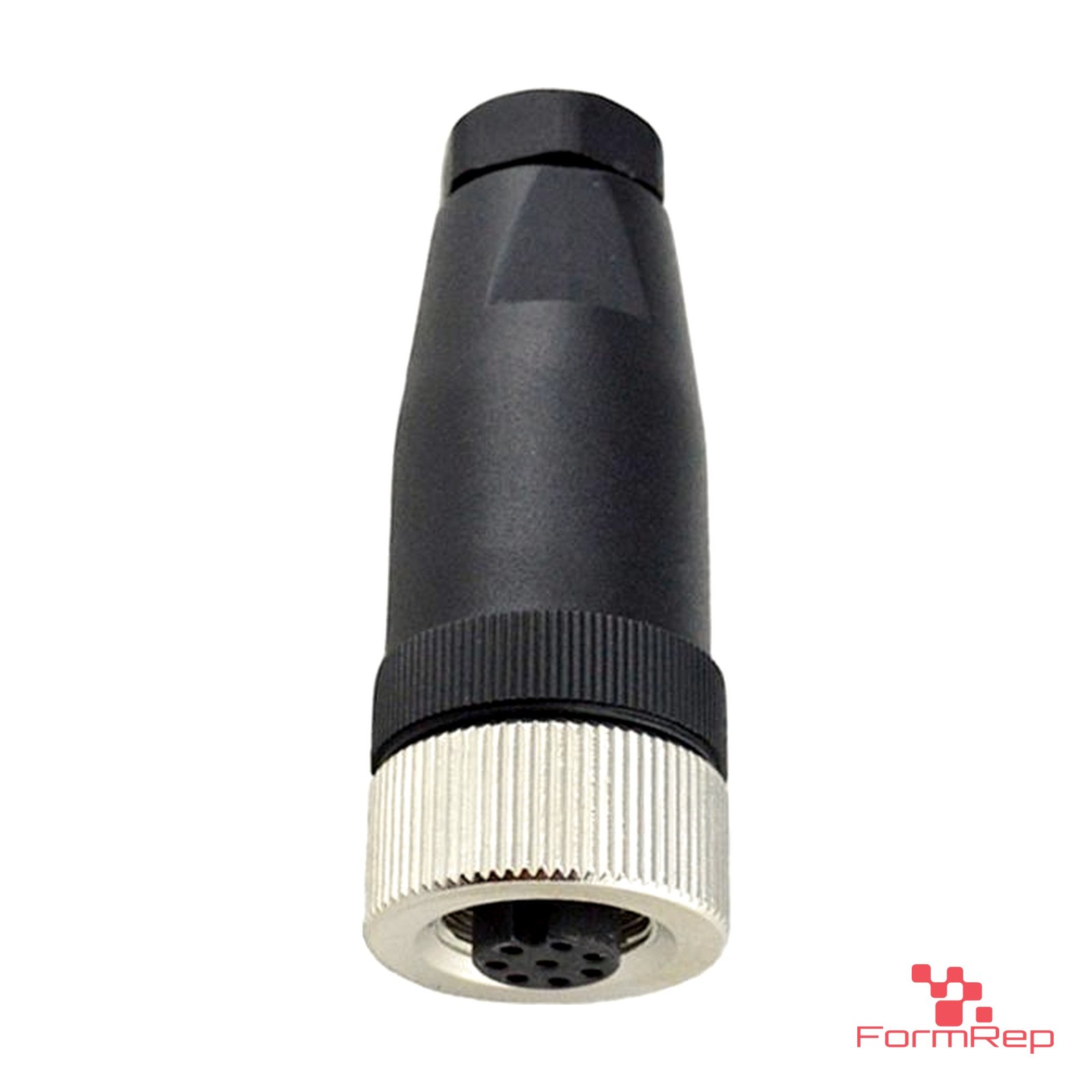M12 A-Coded Field-Attachable Connector, female straight M12 A-Coded Field-Attachable Connector, female straight