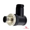M12 A-Coded Field-Attachable Connector, male right-angle M12 A-Coded Field-Attachable Connector, male right-angle