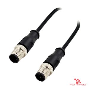 M12 A-Coded Male to Male Straight Cable