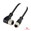 M12 B-Coded Female Straight to Female Right-Angle Cable M12 B-Coded Female Straight to Female Right-Angle Cable