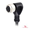 M12 C-Coded Female Right-Angle Molded Cable, Single-Ended M12 C-Coded Female Right-Angle Molded Cable, Single-Ended
