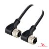 M12 C-Coded Female to Female Right-Angle Cable M12 C-Coded Female to Female Right-Angle Cable