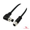 M12 K-Coded Male Right-Angle to Female Straight Cable M12 K-Coded Male Right-Angle to Female Straight Cable