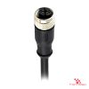 M12 X-Coded Female Straight Molded Cable, Single-Ended M12 X-Coded Female Straight Molded Cable, Single-Ended