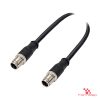 M12 X-Coded Male to Male Straight Cable M12 X-Coded Male to Male Straight Cable