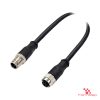 M12 Y-Coded Male to Female Straight Extension Cable M12 Y-Coded Male to Female Straight Extension Cable