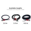DT-compatible 2-pin to flying leads cables in 1.0 m, 1.5 m and 6.0 m lengths